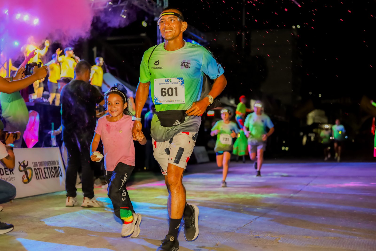 Experiencia Central Run Fest Neón