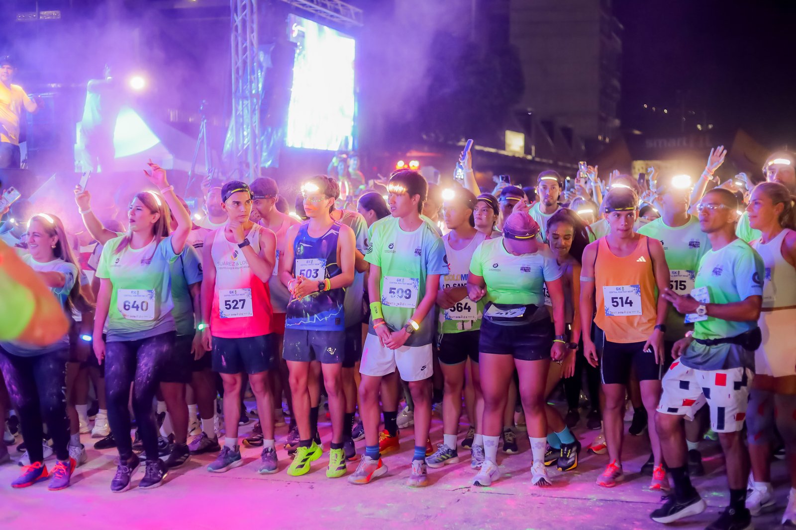 Experiencia Central Run Fest Neón