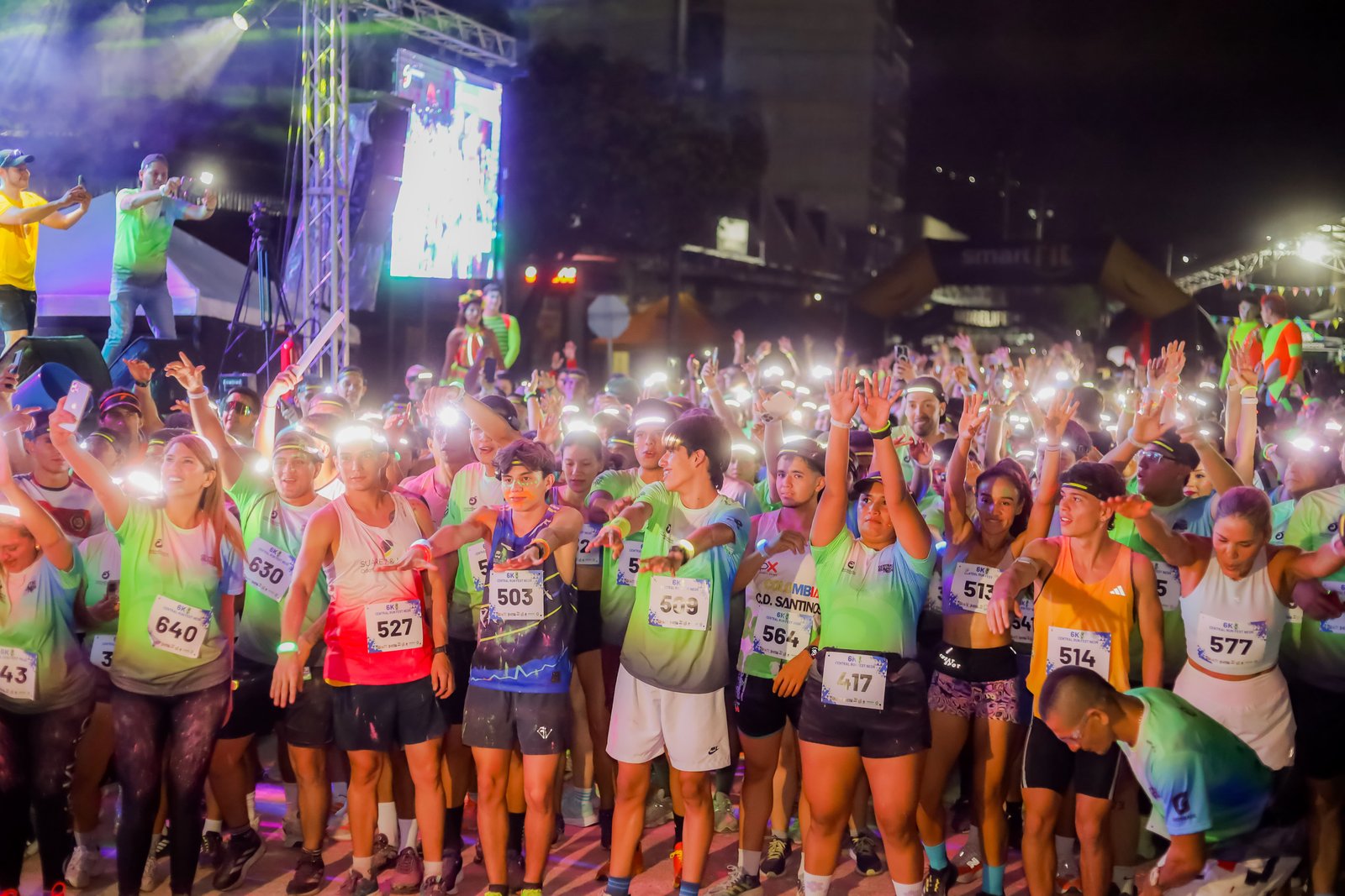 Experiencia Central Run Fest Neón