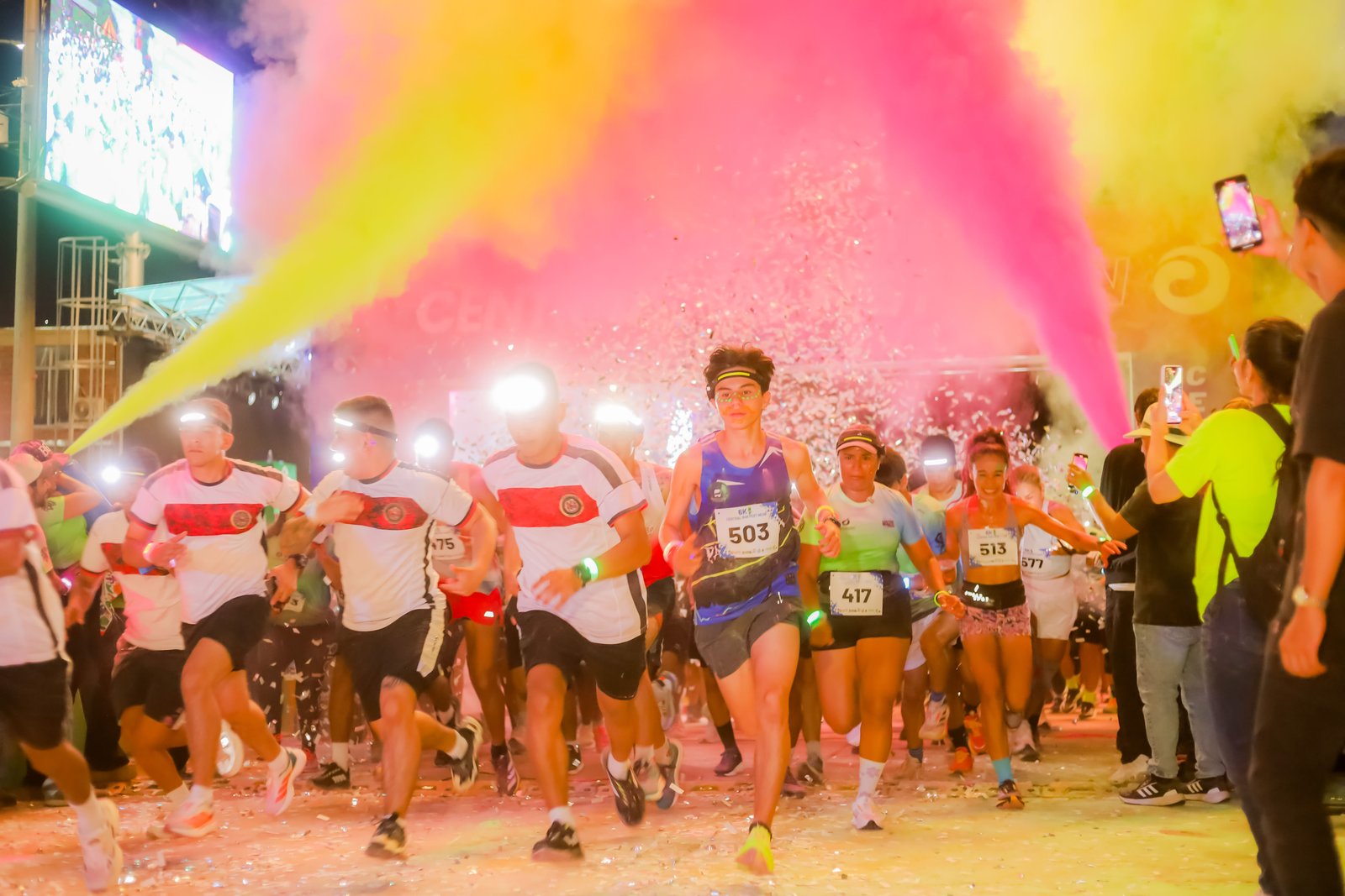 Experiencia Central Run Fest Neón