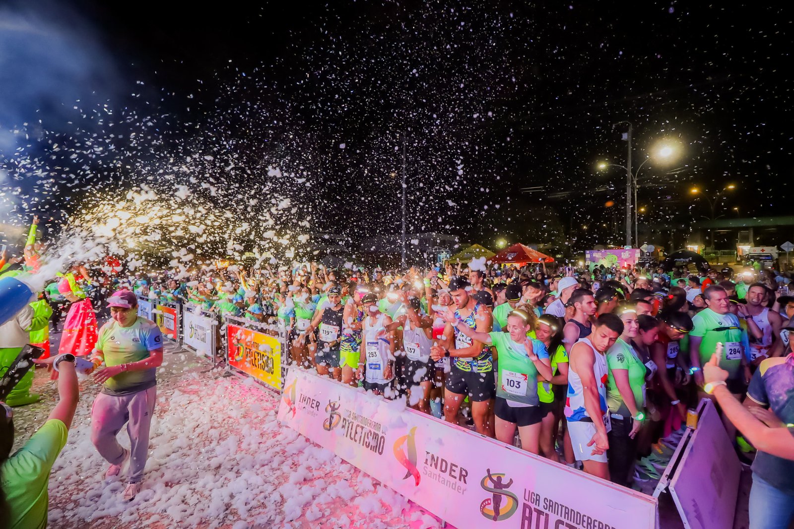 Experiencia Central Run Fest Neón